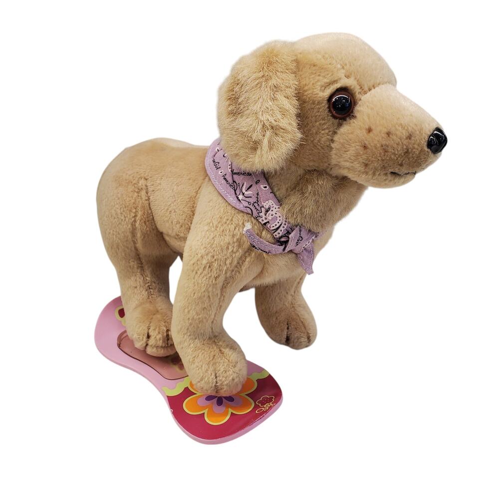 Vintage American Girl Golden Retriever Dog Posable Kailey Collection 2003